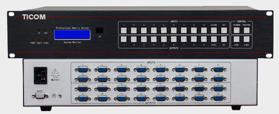 VGA矩陣16進16出MAX1616VGA