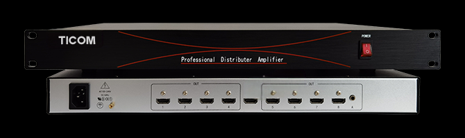 1進8出HDMI分配器MAX0808HD